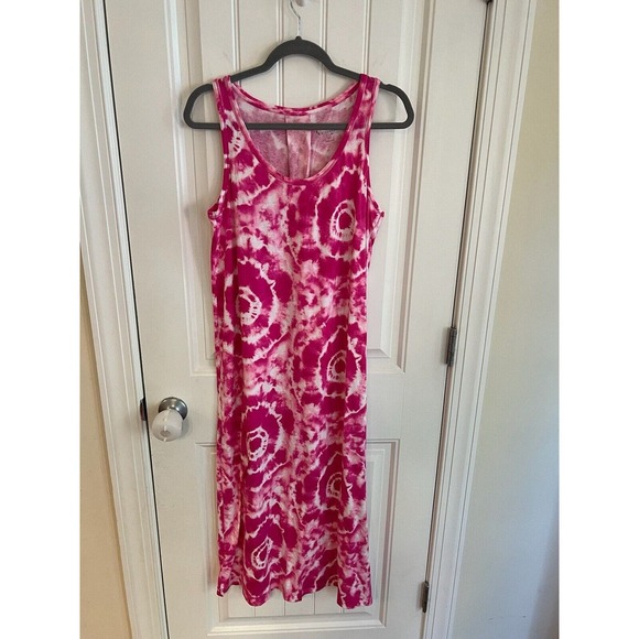 Koolaburra‎ by UGG Pink Tie Dye Maxi Tank Dress Size XS - Picture 1 of 4